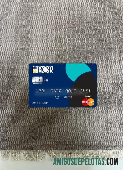 Bahamas Banco das Bahamas Master Card Photolook FRONT exemplo real
